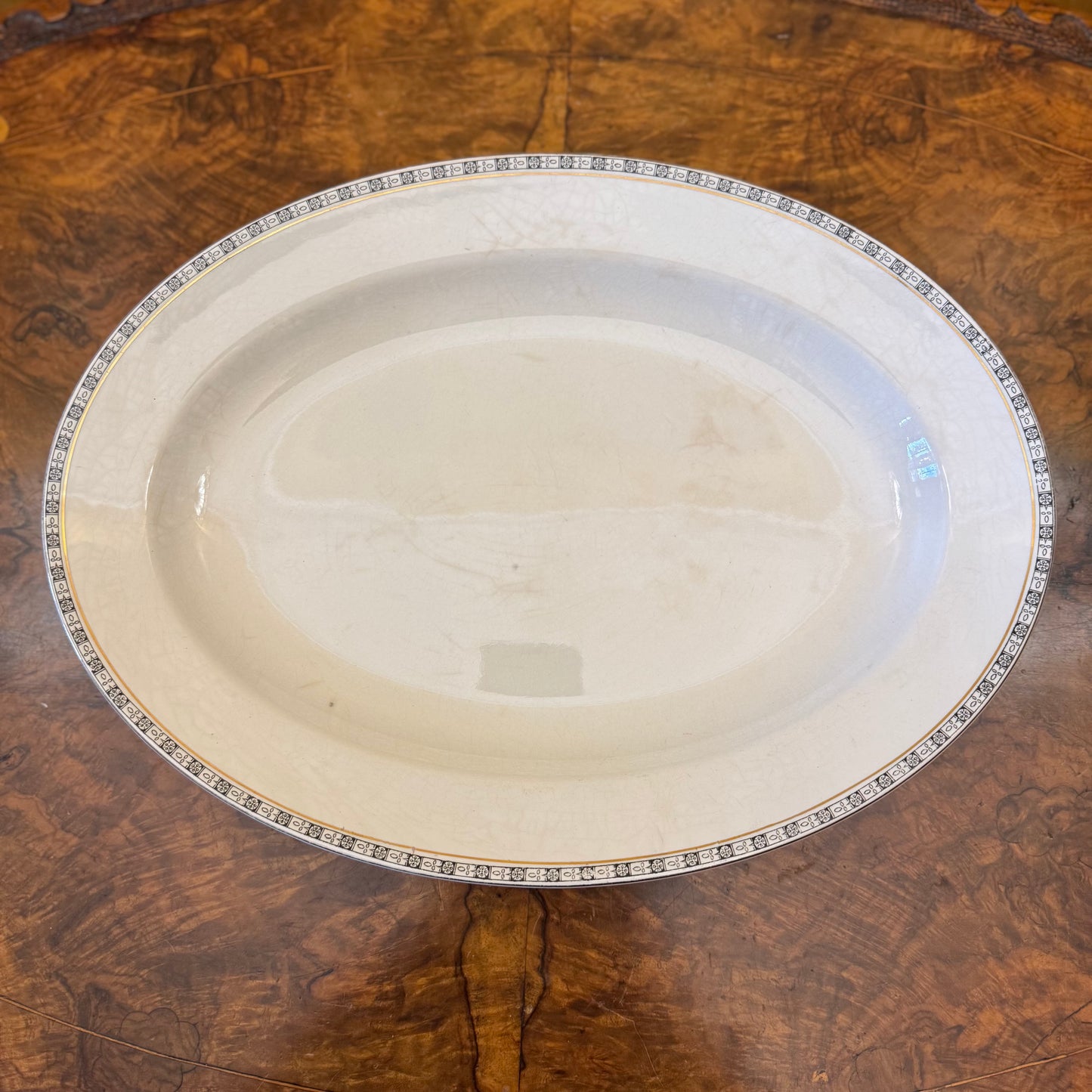 Antique Johnson Brothers The Orkney Large Serving Tray 