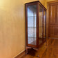 Antique Mahogany Glass Cabinet 