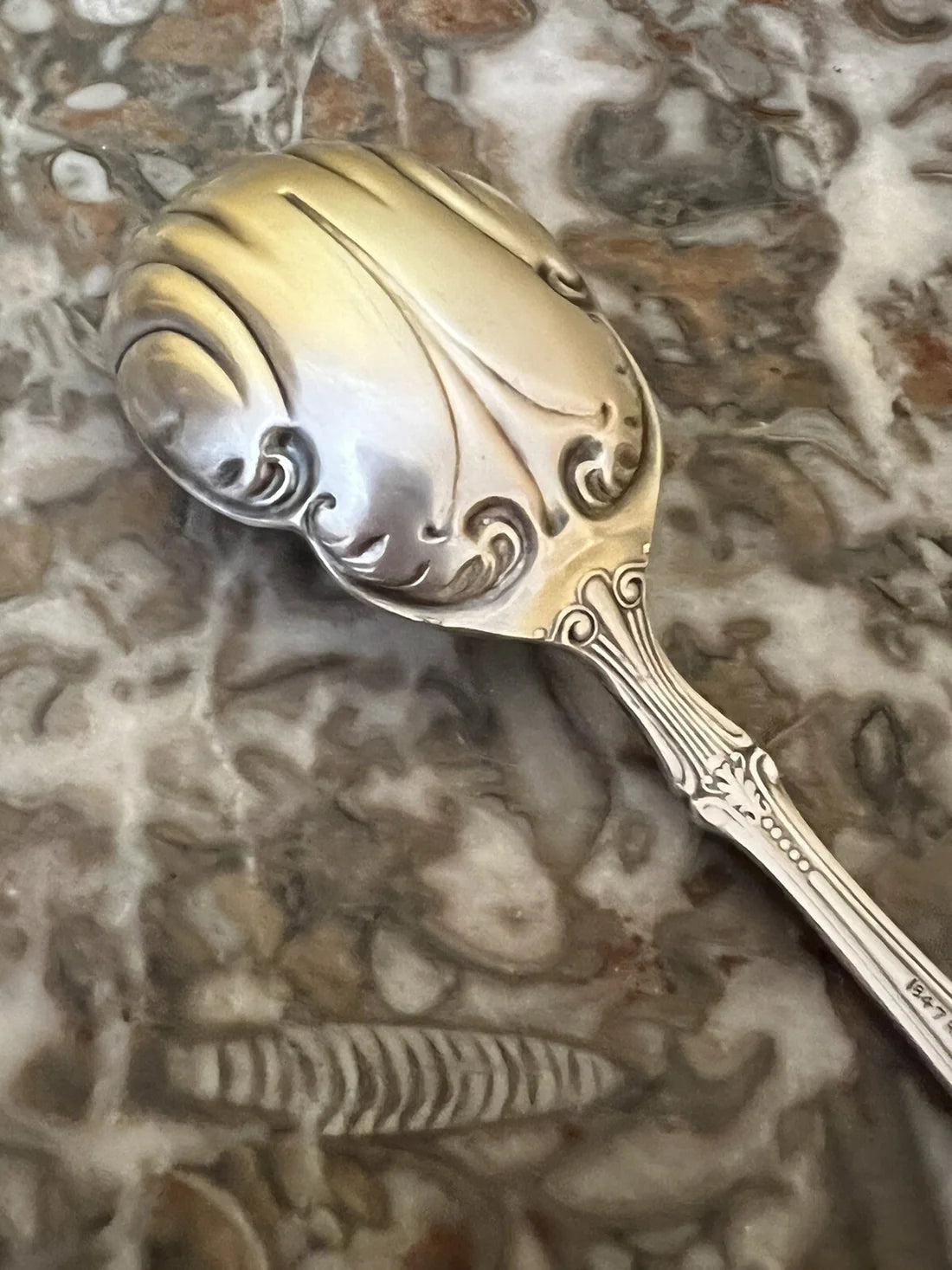 Antique Roger Bros 1847 Silver Plated Spoon