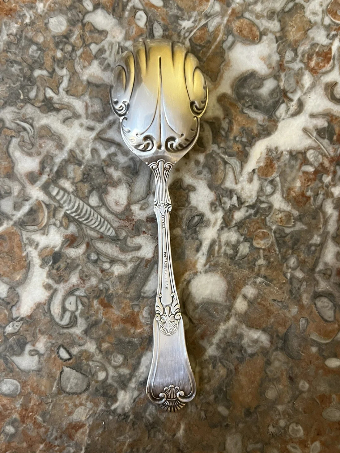 Antique Roger Bros 1847 Silver Plated Spoon
