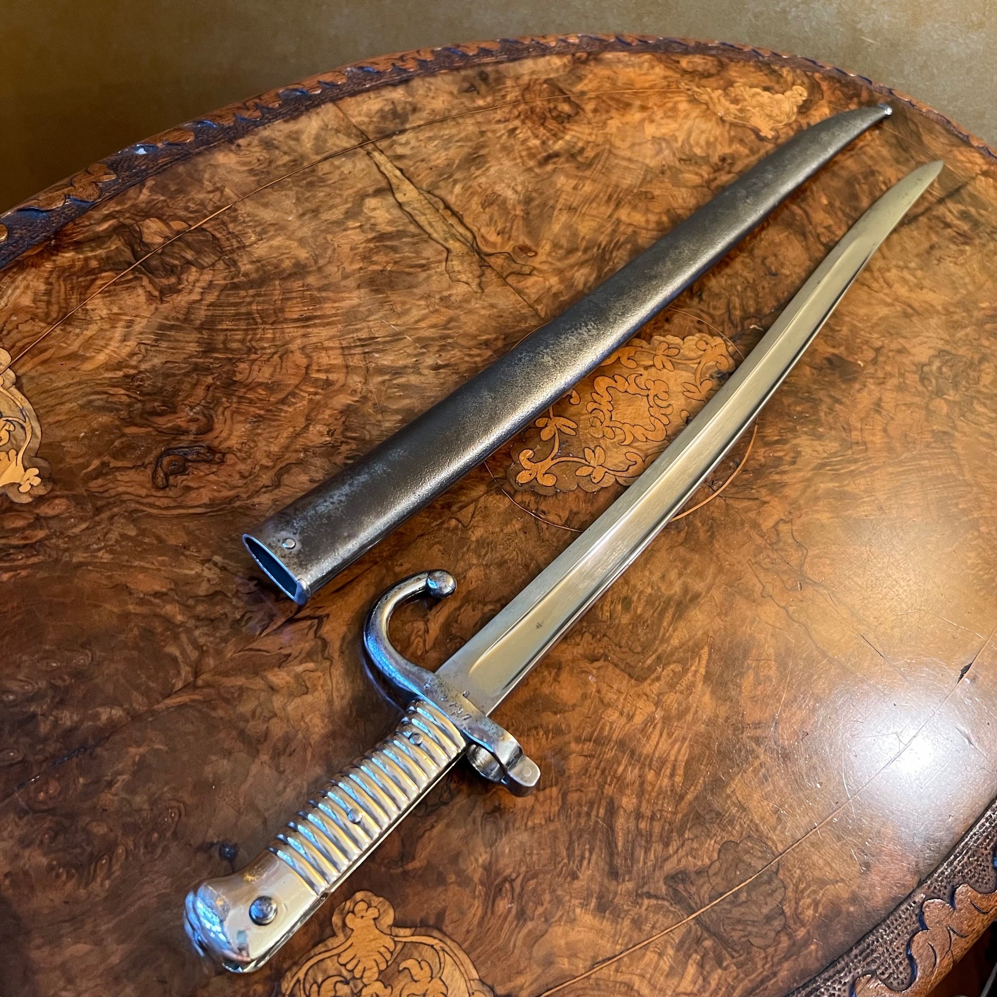 Antique Saber Bayonet