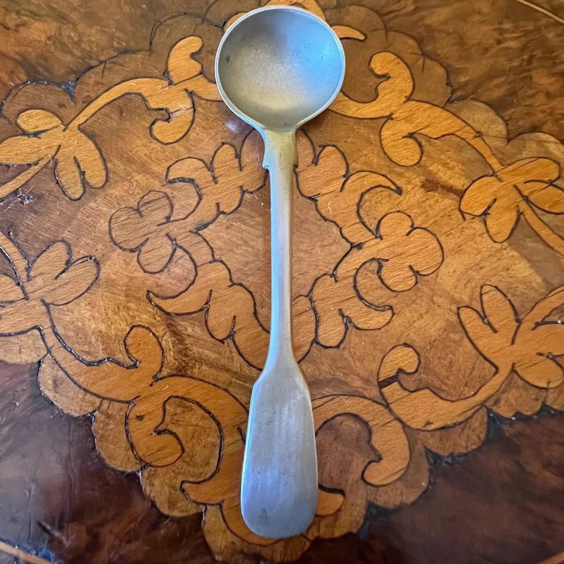 Antique Silver Plate Small Spoon