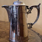 Antique English Silver Plated Coffee Pot