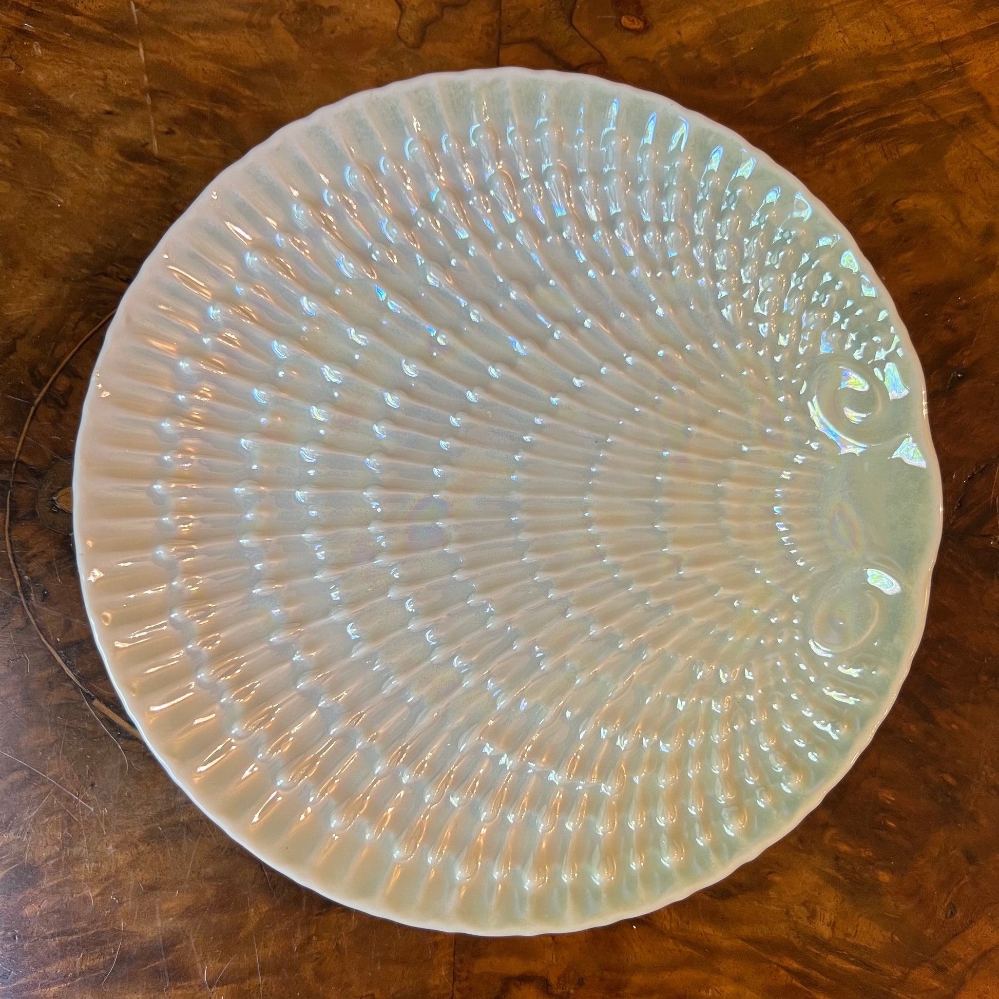 Antique Victoria Lustre Side Plate