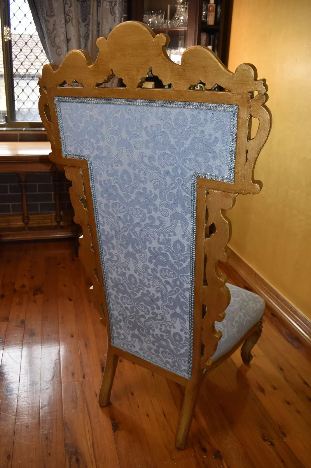 Antique Giltwood Prie Dieu Chair