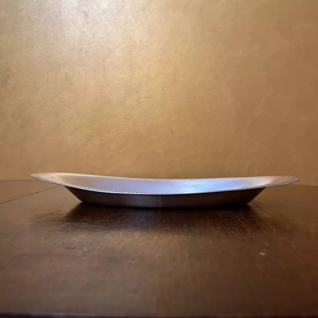 Apollo Sheffield Nickel Silver Plate Oval Display Bowl