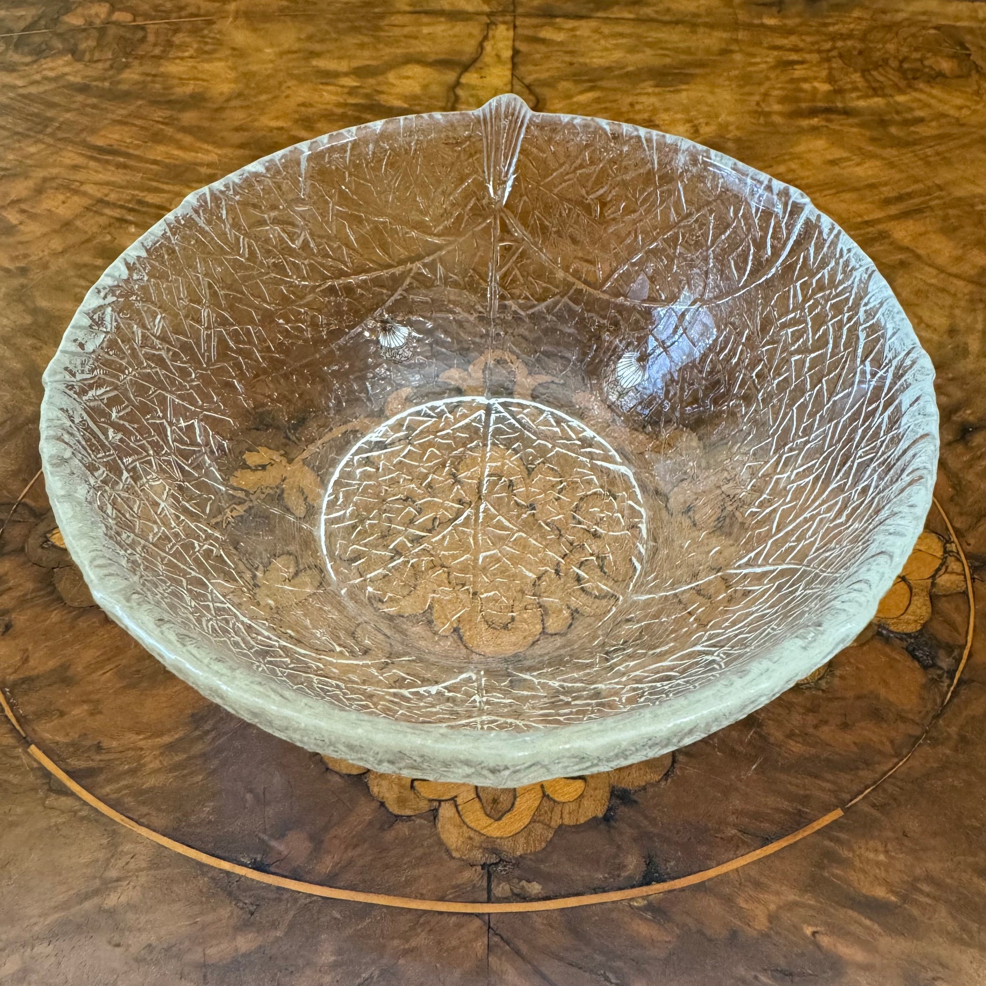 Arcoroc Leaf Pattern Desset Bowl