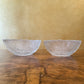 Arcoroc Leaf Pattern Desset Bowls 