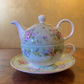 Ashdene Teapot,Tea Cup & Saucer Set For One 