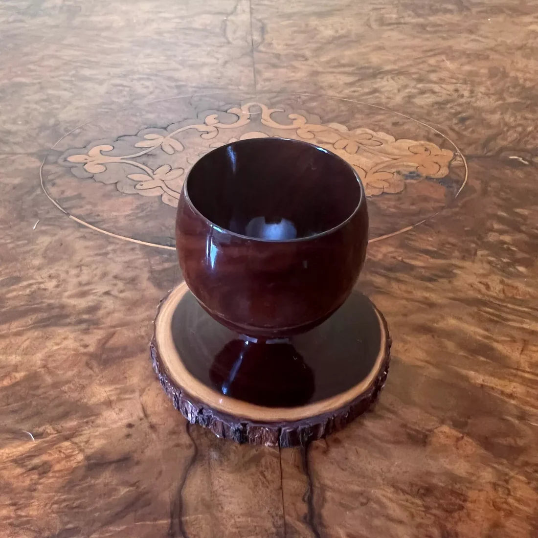 Australian North Terrace Adelaide Wooden Small Cup