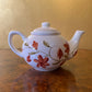 Vintage Autumn Floral Teapot