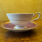 Aynsley Orchard Gold Purple Fruit Print Tea Cup 