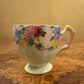 Aynsley Summer Flowers Demitasse Coffee Cup 