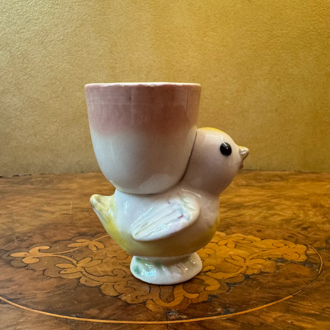 Vintage Baby Chick Egg Cup Holder