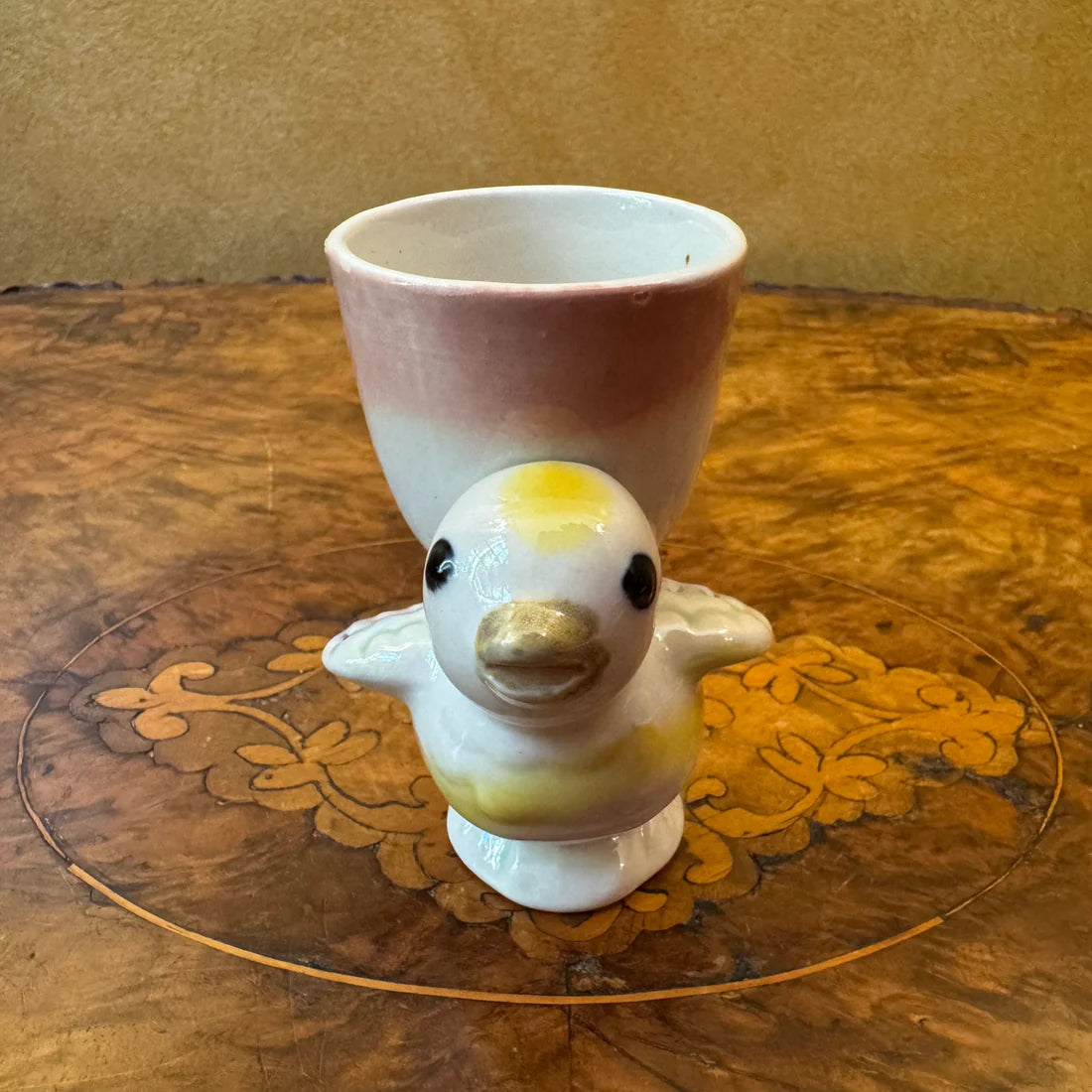 Vintage Baby Chick Egg Cup Holder