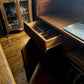 Large Wooden Bar With Light