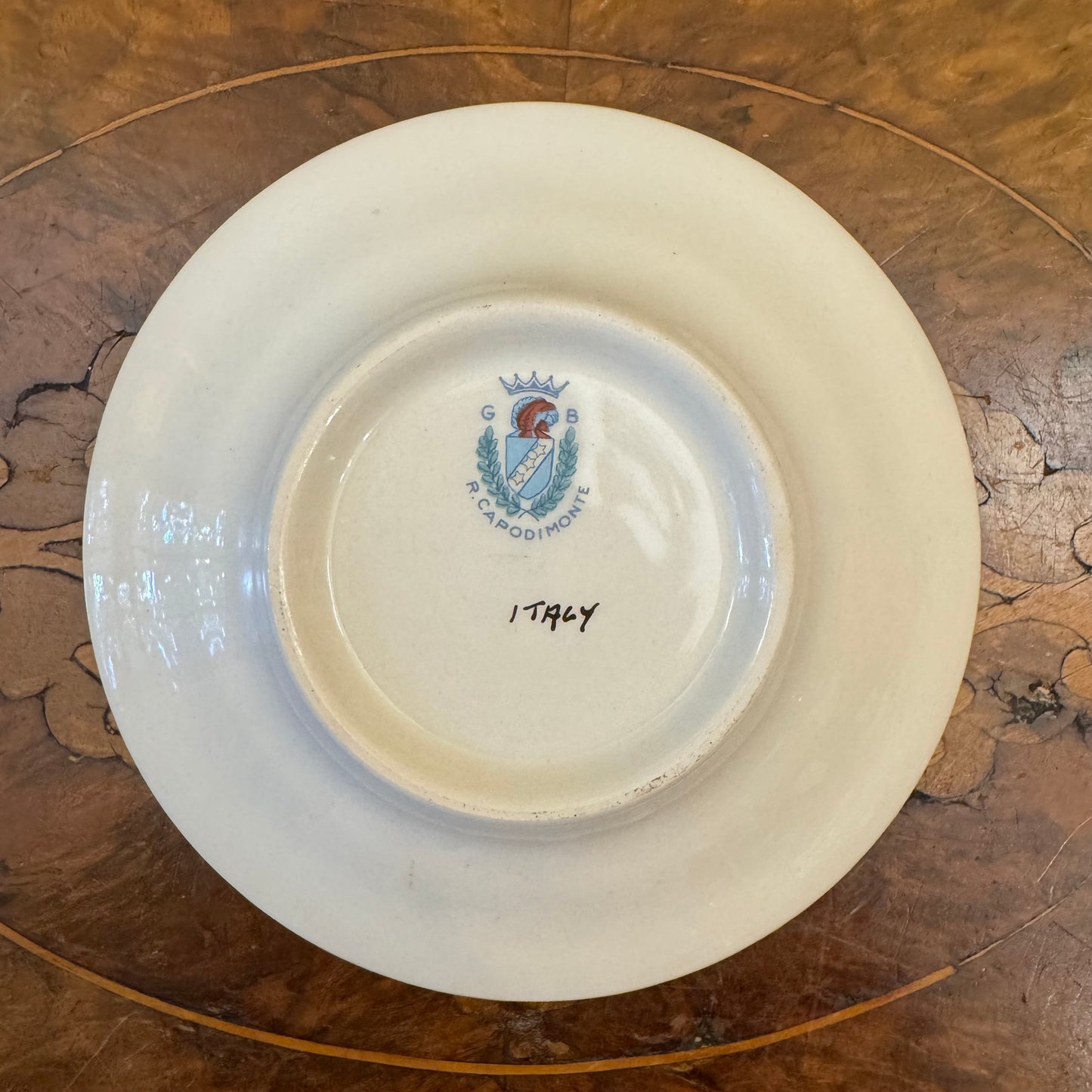 Barlow R Capodimonte Demitasse Saucer 