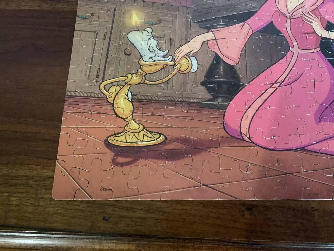 Vintage Beauty And The Beast Puzzle