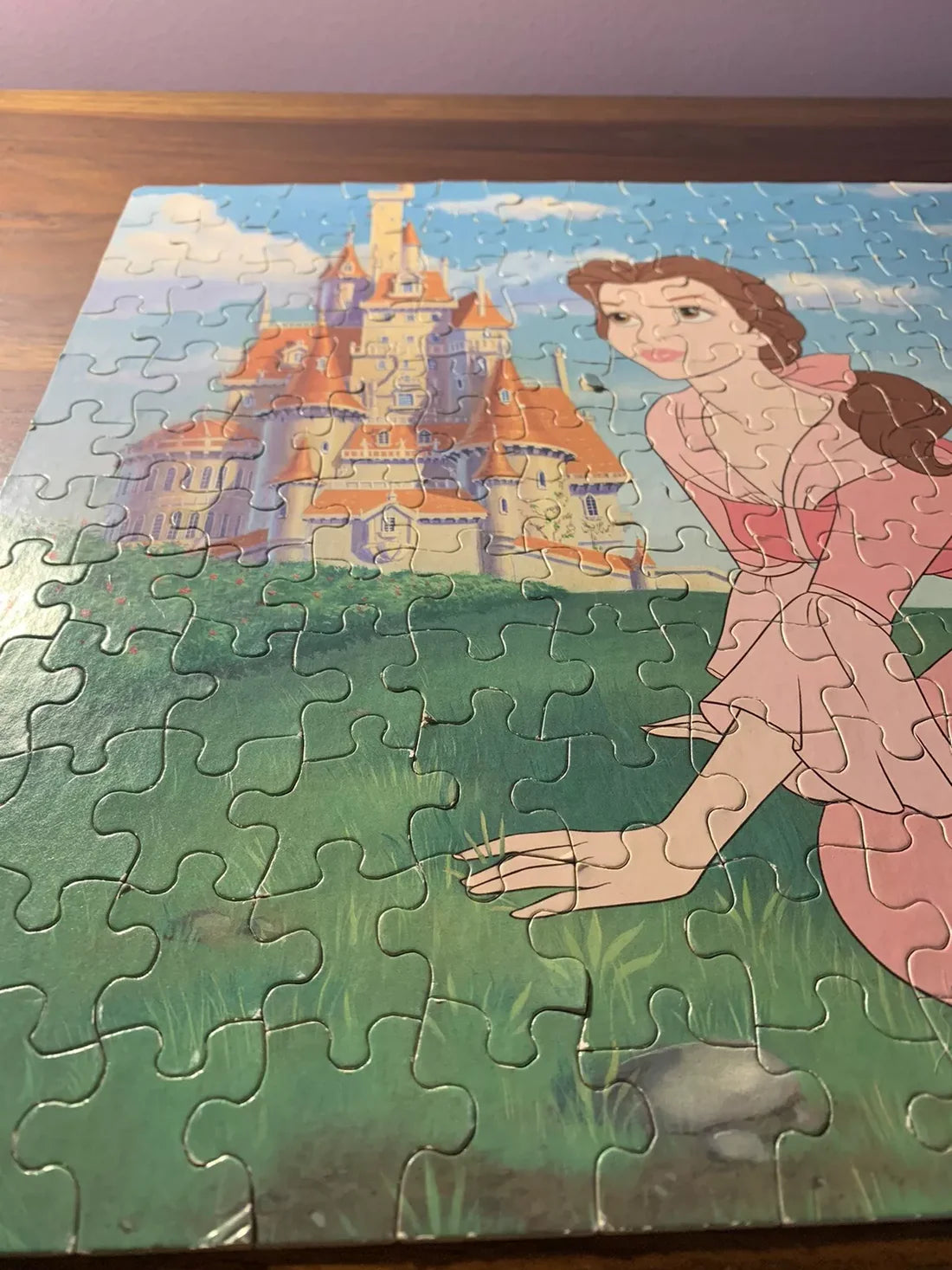 Vintage Beauty And The Beast Puzzle