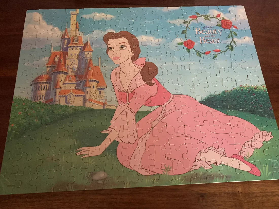 Vintage Beauty And The Beast Puzzle