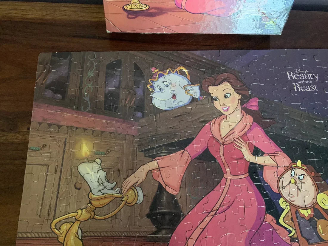 Vintage Beauty And The Beast Puzzle