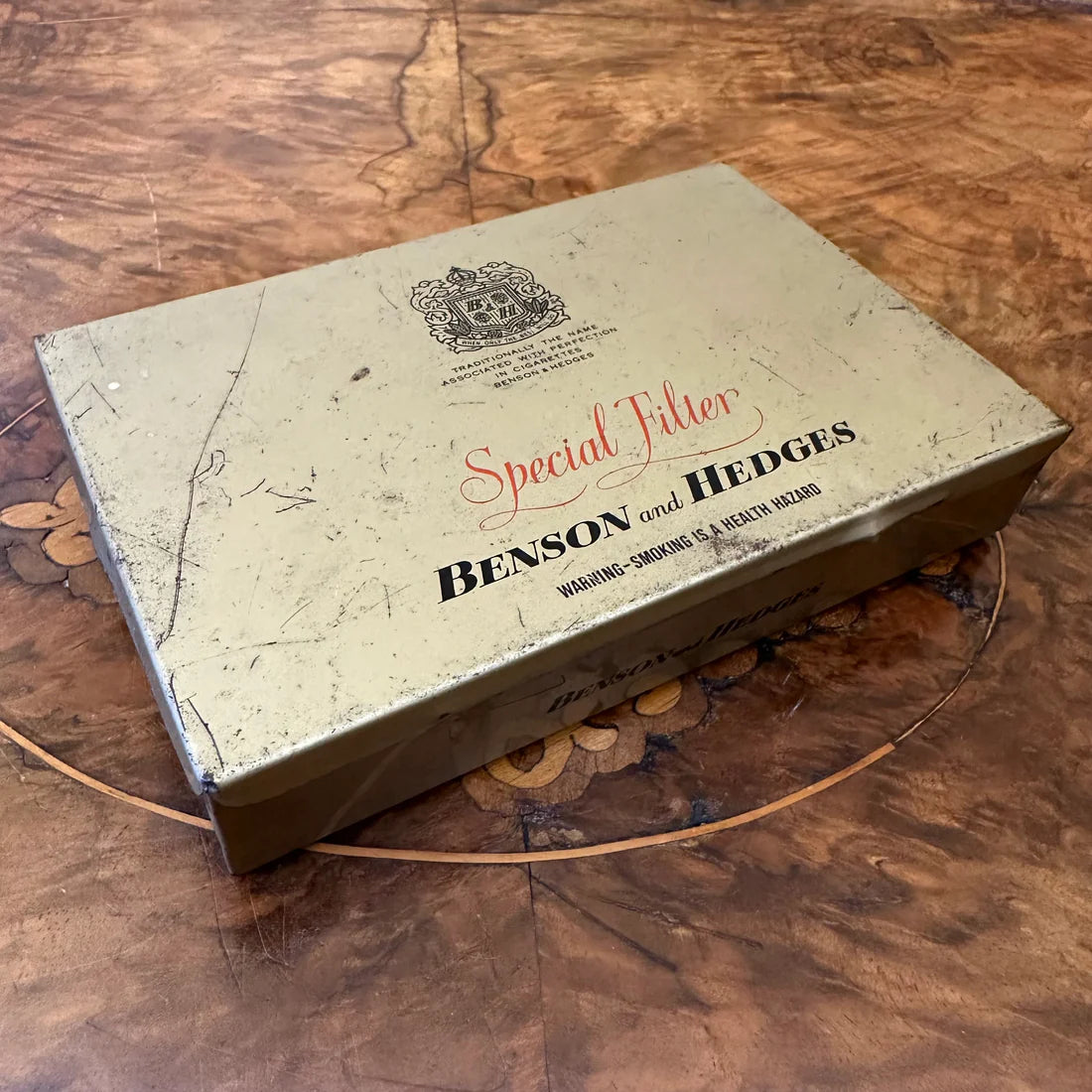 Vintage Benson & Hedges Advertising Tin