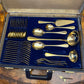 Bestecke Solingen 23/24 Karat Venedig Gold Plated 69 Piece Cutlery