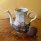 Vintage Tress Birds Nature Coffee Pot