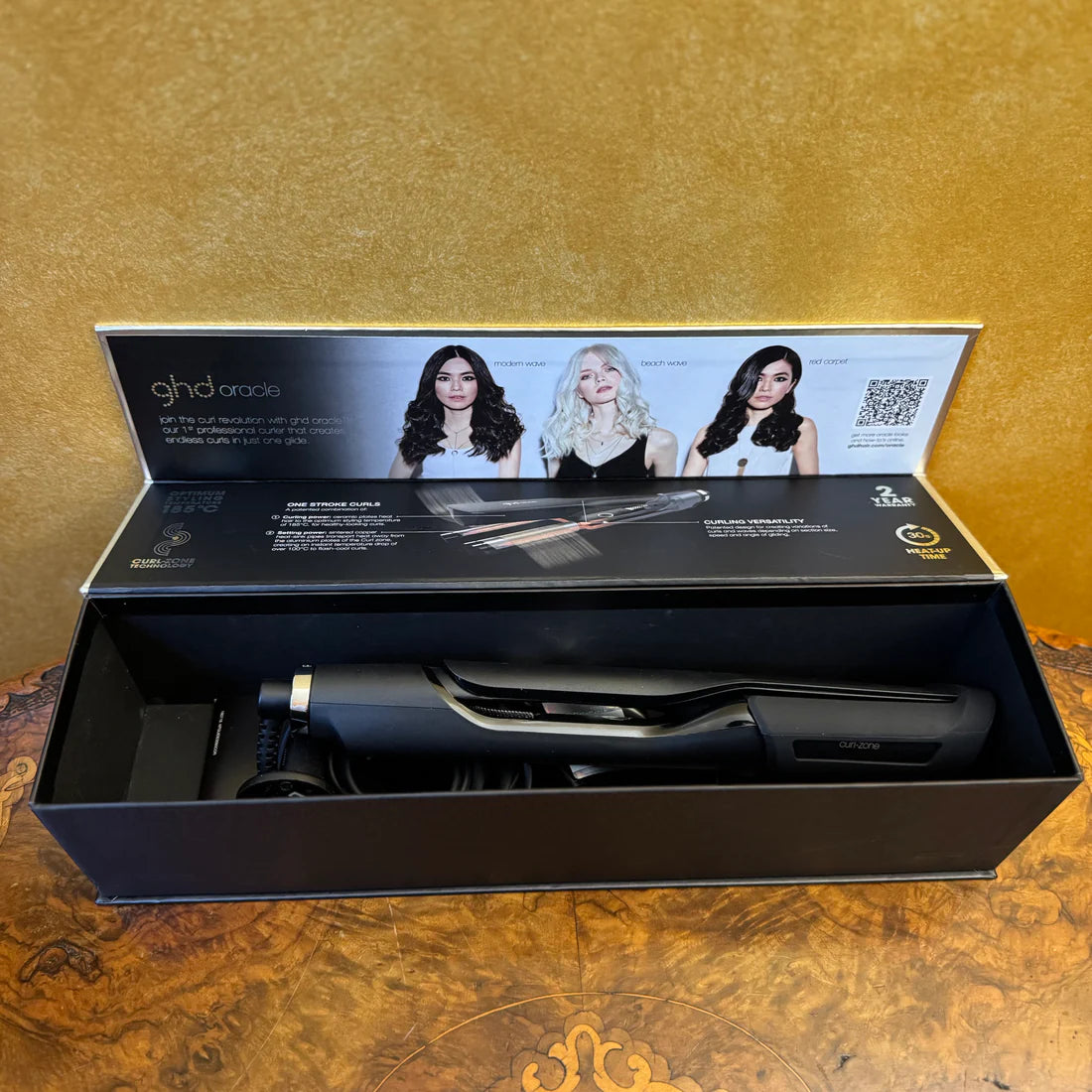GHD Oracle Versatile Curler Black
