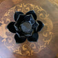 Black Lotus Tea Light Candle Holder