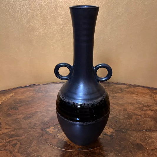 Mihama Japanese Black Vase