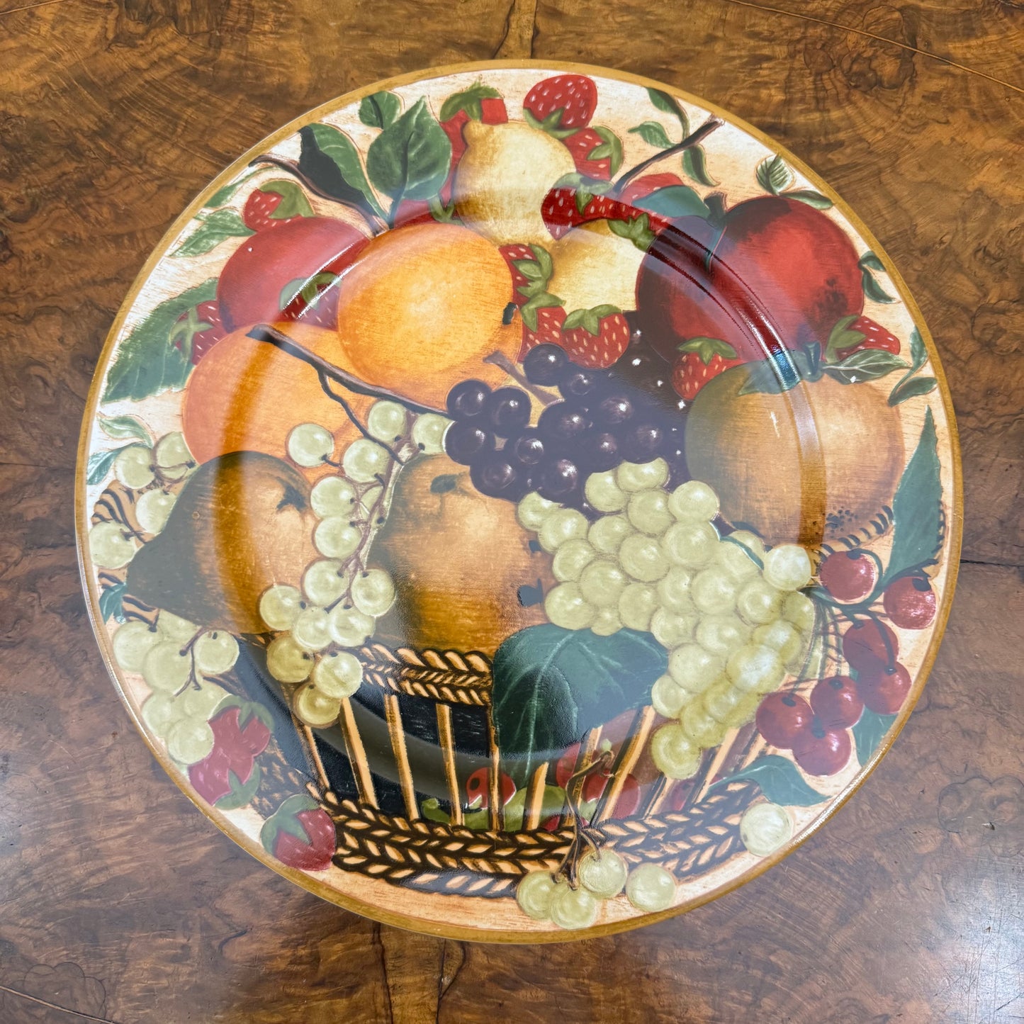 Block Country Orchid Large Plate 