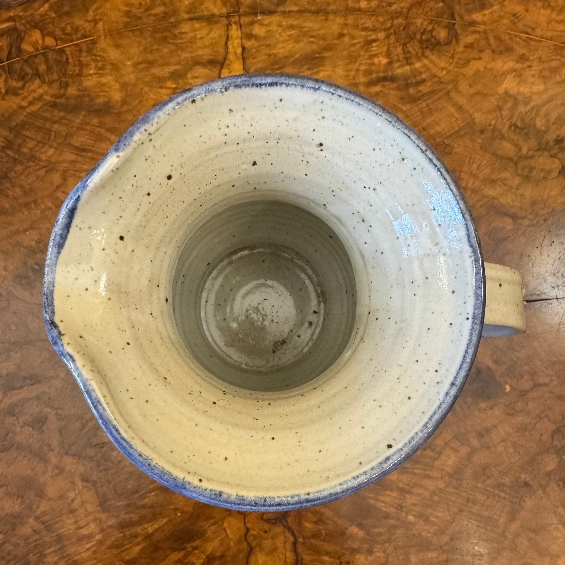 Blue Bamboo Print Jug 