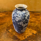 Blue May Blossom Leighton Pottery Print Vase