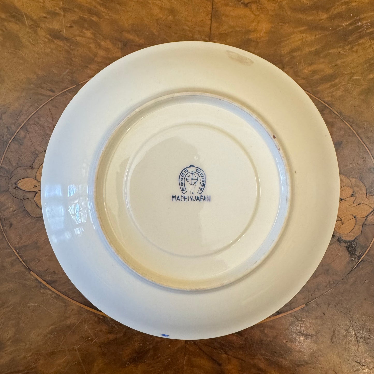 Blue Stripe Saucer Plate 