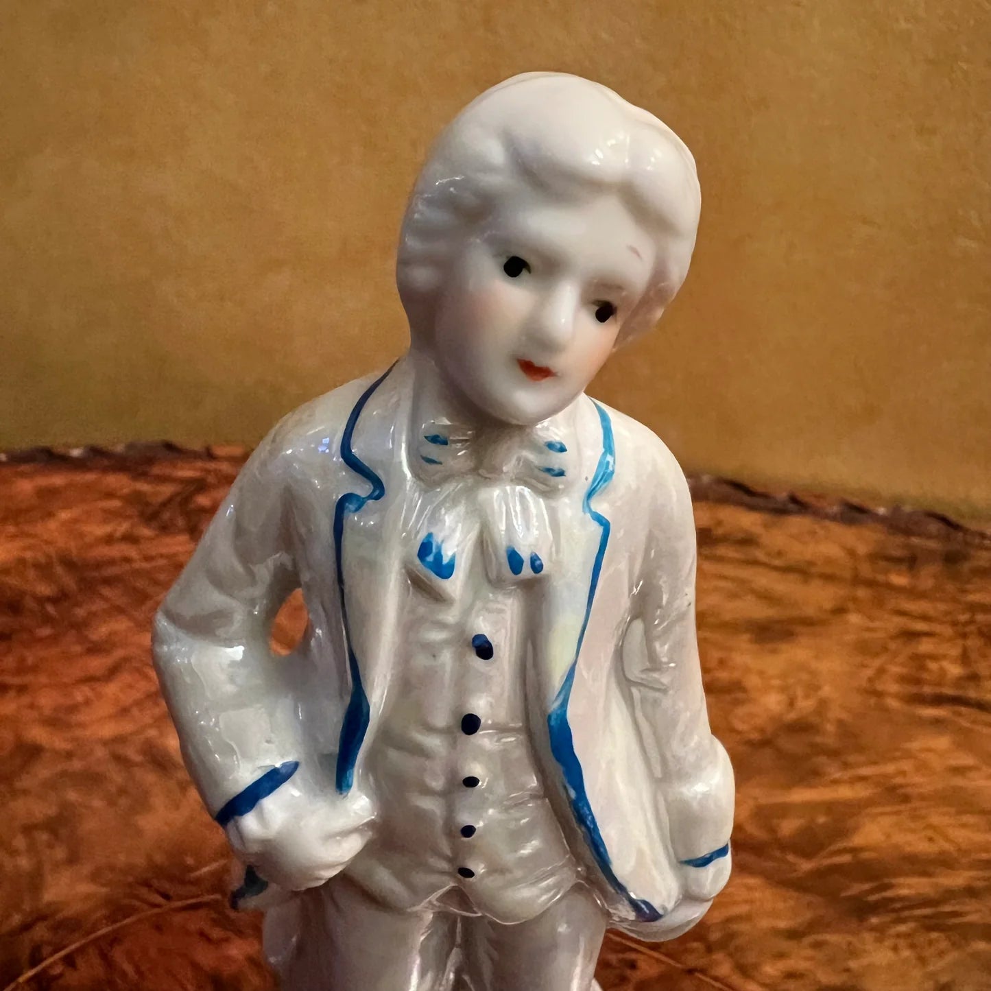 Vintage Man Figurine Statue