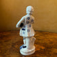 Vintage Blue & White Man Figurine Statue