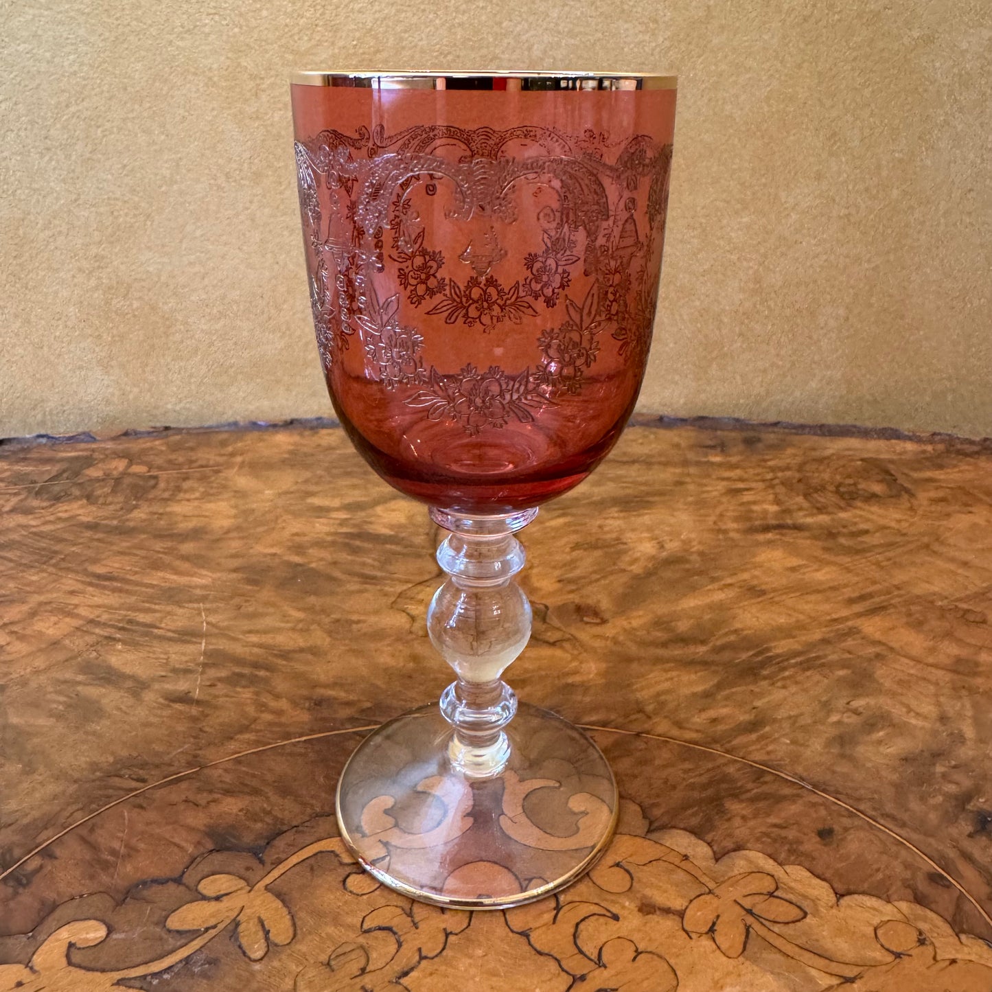 Bohemia Cranberry Glass 