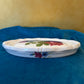 Bone China Floral Domed Wall Plaque