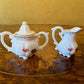Vintage Bone China Milk & Sugar Jug Kids Set