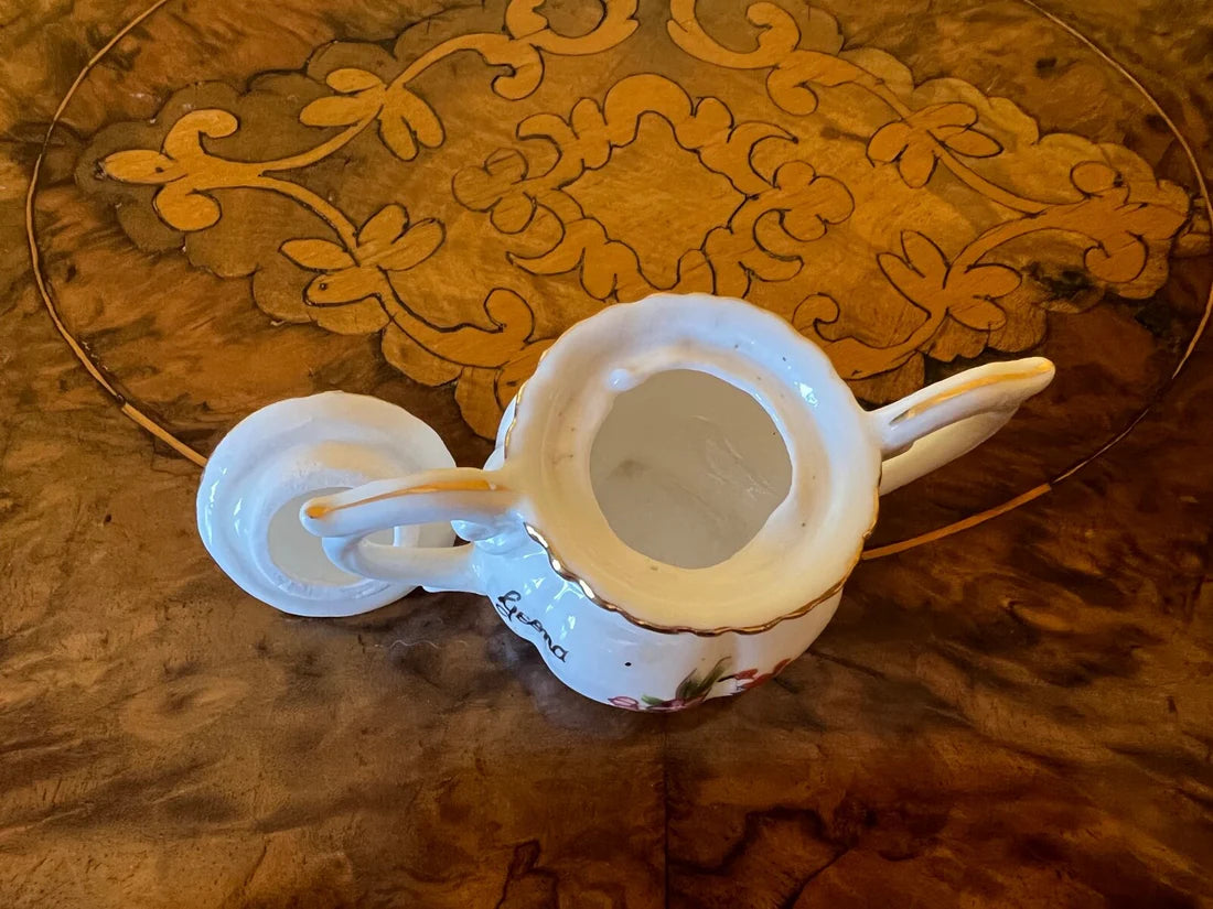 Vintage Bone China Milk & Sugar Jug Kids Set