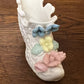 Vintage Bone China Miniature Shoe Ornaments Set Of Three