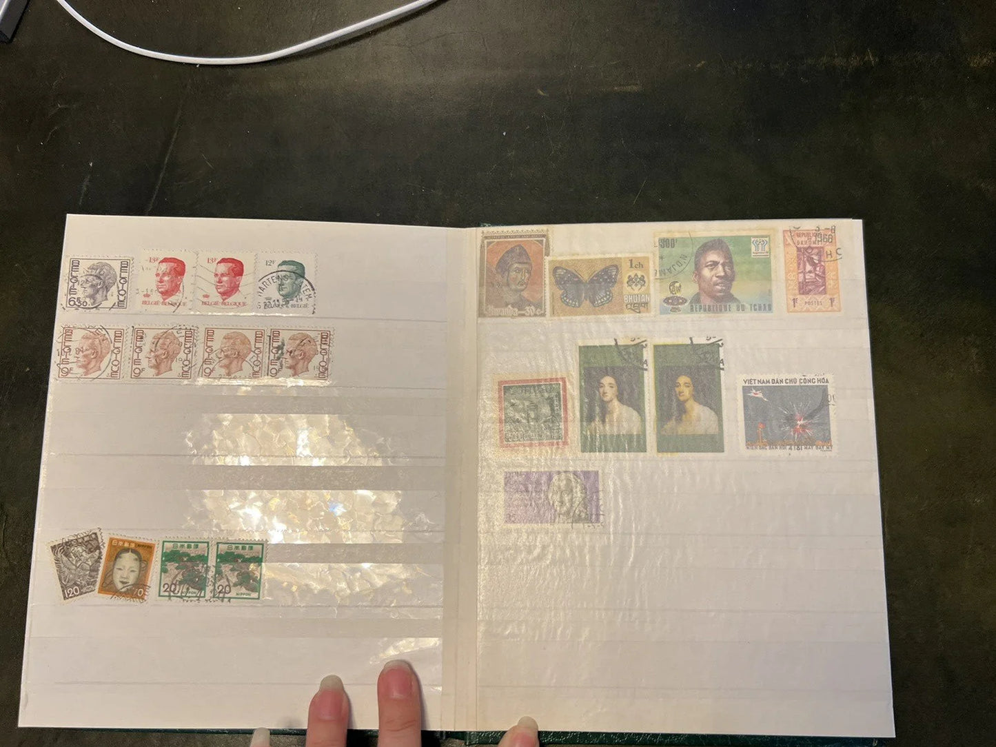 Various Collection Of Stamp Album Book