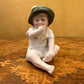 Antique Porcelain Boy Bisque Figurine