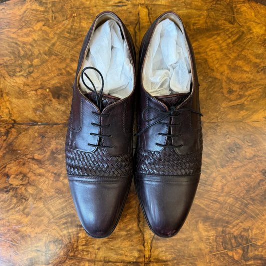 Brando Italian Leather Mens Shoes Size EU45