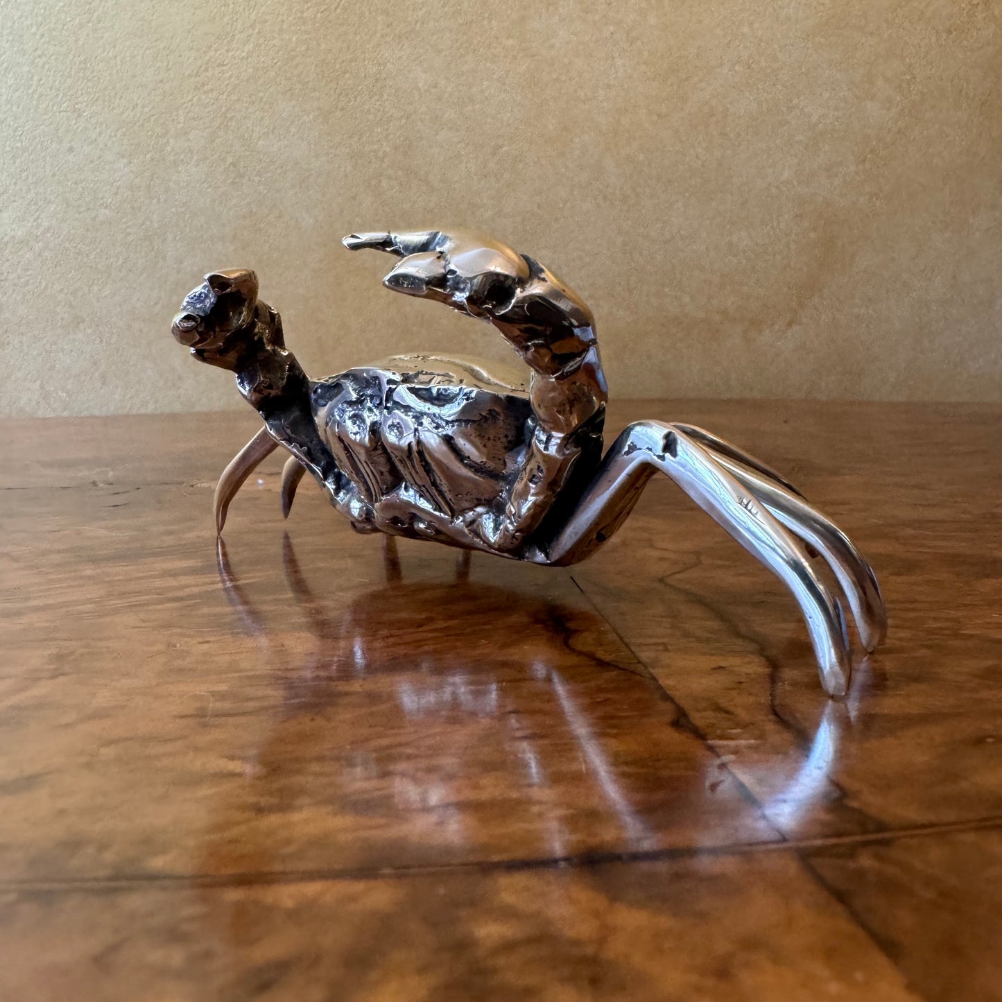 Brass Crab Ornament 