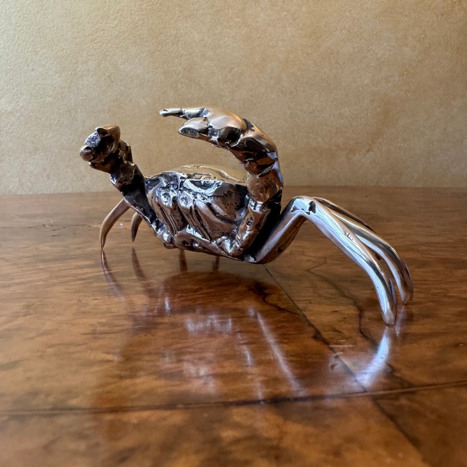 Brass Crab Ornament 