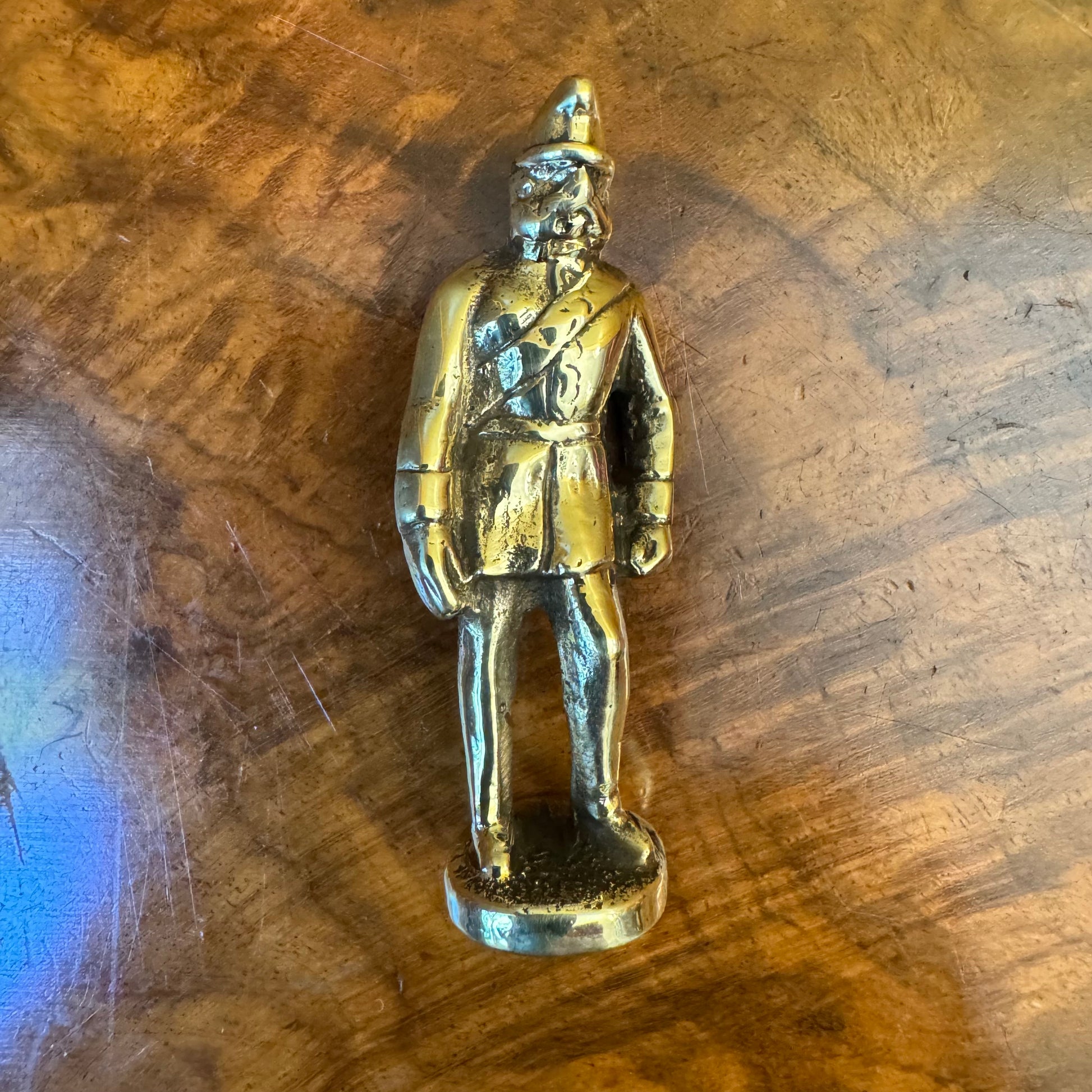 Brass Soldier Pipe Tamper Vintage 