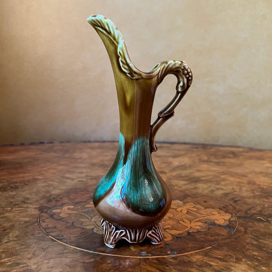 Brown Green Small Jug