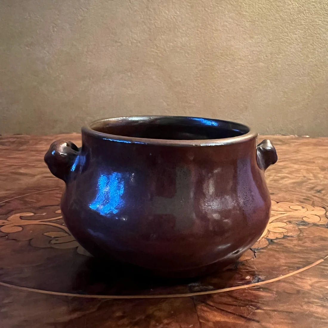 Brown Pottery Small Pot